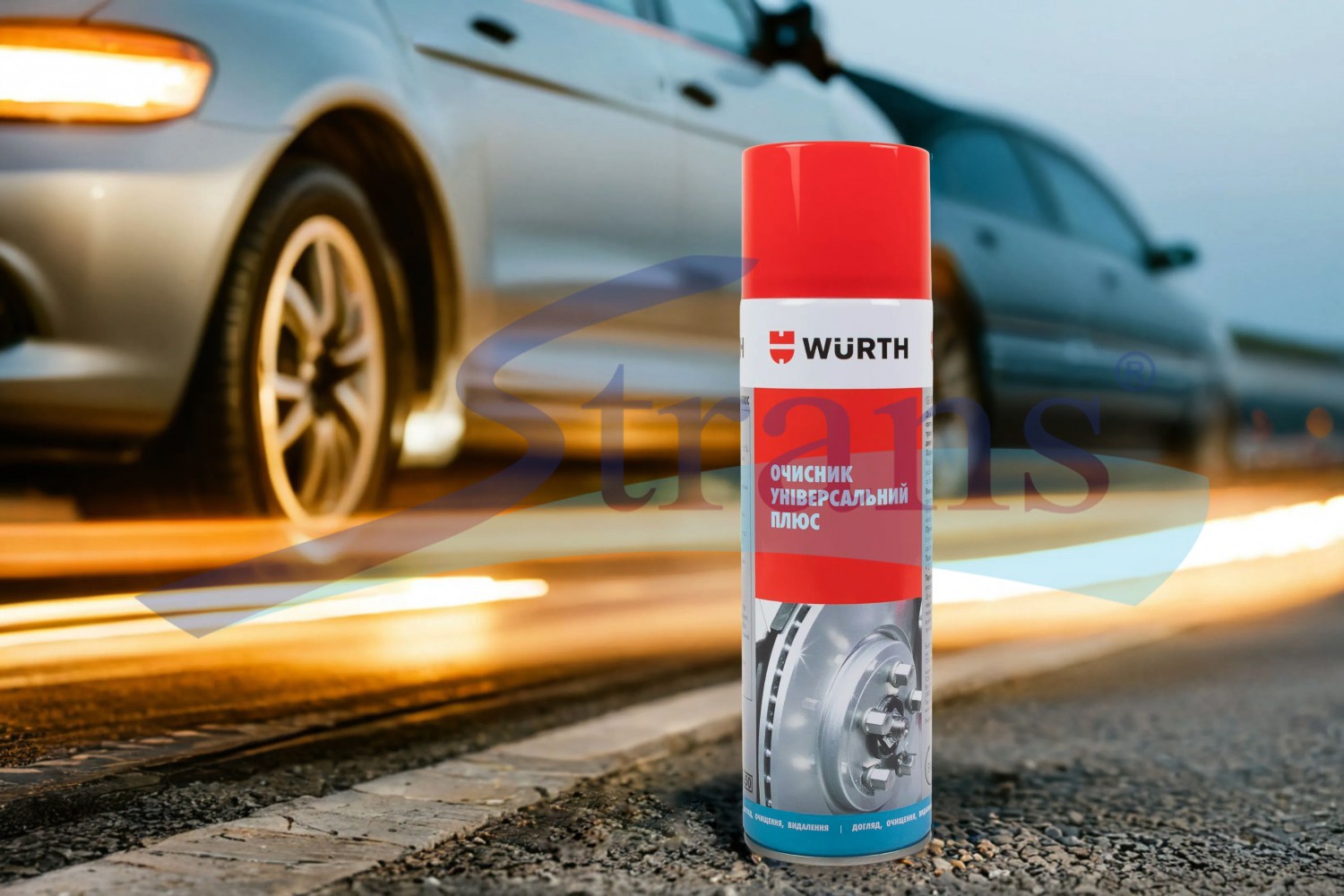 Brake Cleaner Wurth Plus 500Ml 089010810 buy in Ukraine | Strans